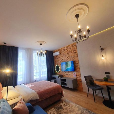 Designer Apartment In The Residential Complex "Yaroslavivsky City" In The Center Of Kiev Exteriör bild