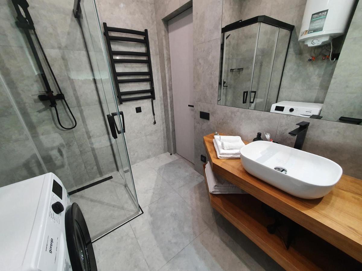 Designer Apartment In The Residential Complex "Yaroslavivsky City" In The Center Of Kiev Exteriör bild
