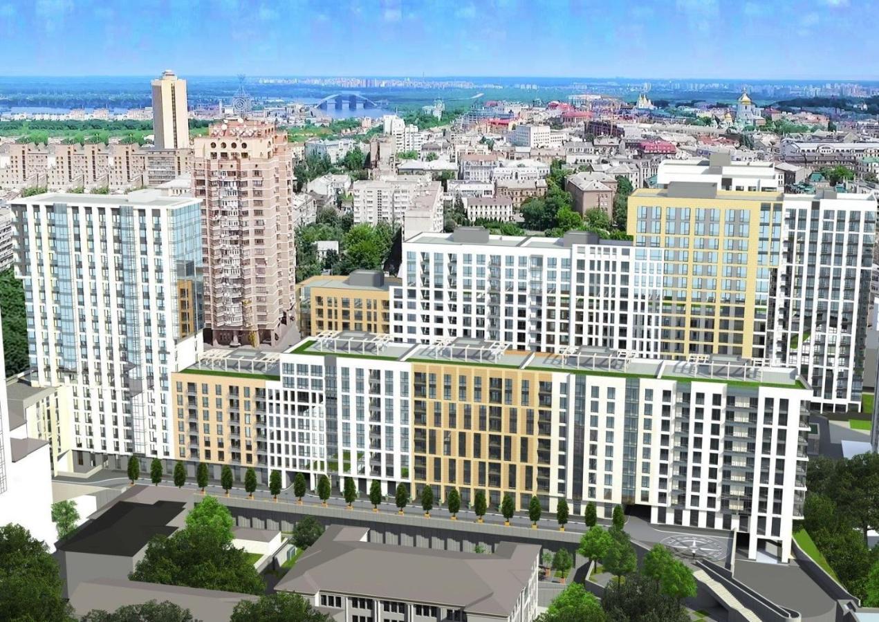 Designer Apartment In The Residential Complex "Yaroslavivsky City" In The Center Of Kiev Exteriör bild