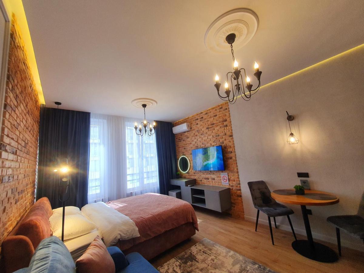 Designer Apartment In The Residential Complex "Yaroslavivsky City" In The Center Of Kiev Exteriör bild